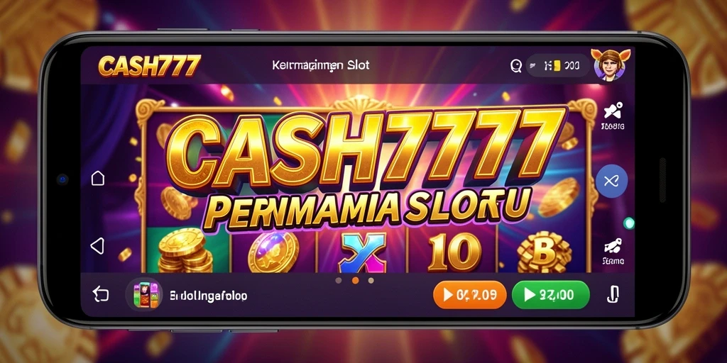 Tampilan gameplay CASH777 yang menarik dan penuh warna.