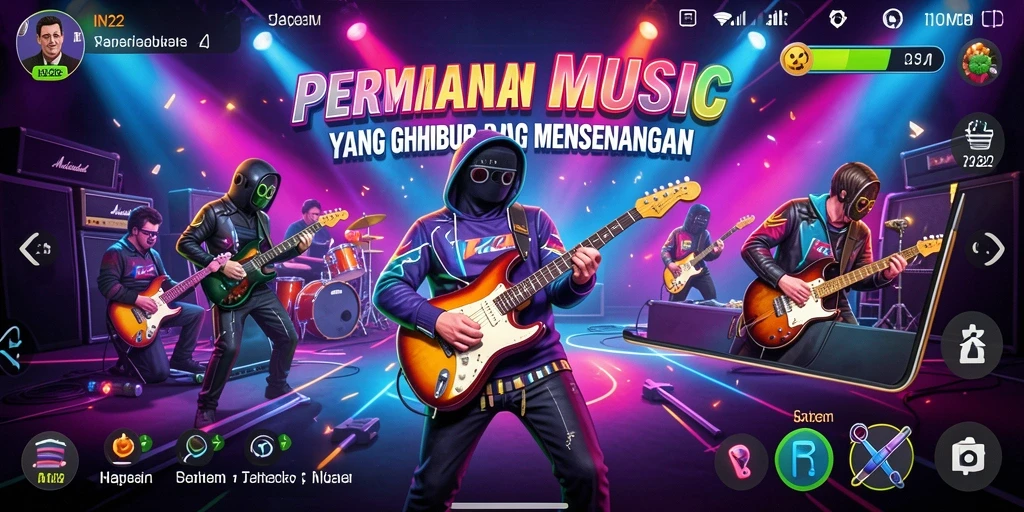Screenshot IN22 menampilkan gameplay yang interaktif dan seru.