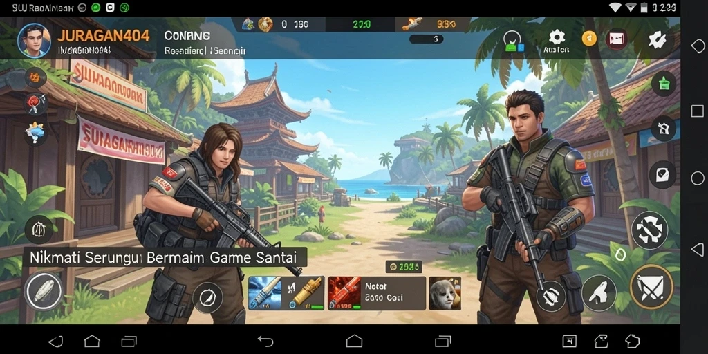 Tampilan gameplay JURAGAN404 yang seru dan mengasyikkan.