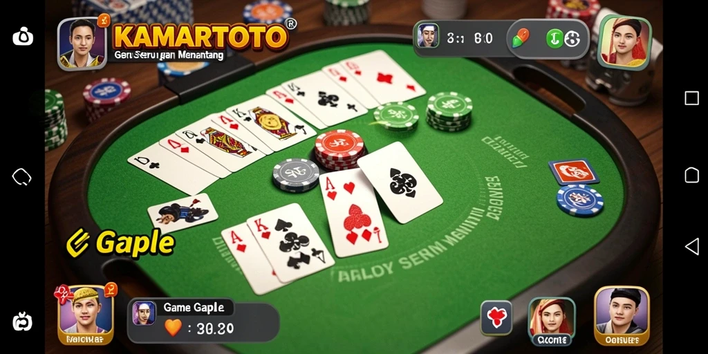 Gameplay seru dan interaktif dari KAMARTOTO.