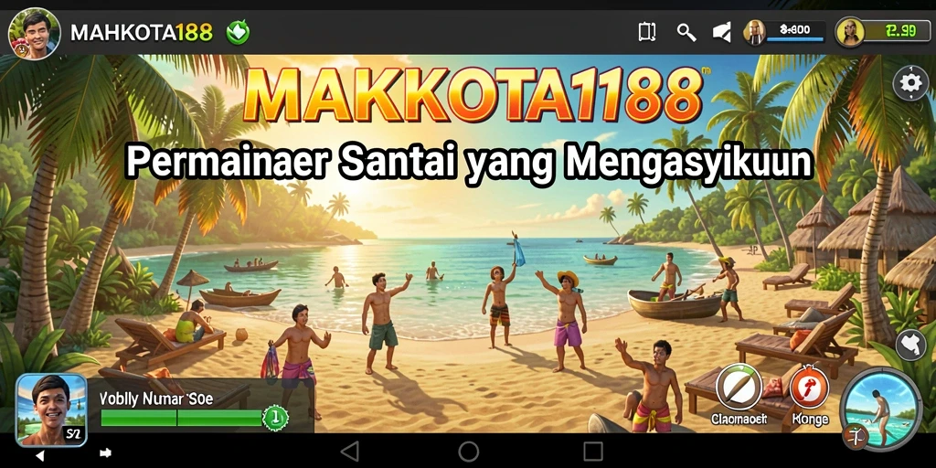 Tampilan Gameplay Menarik di MAHKOTA188