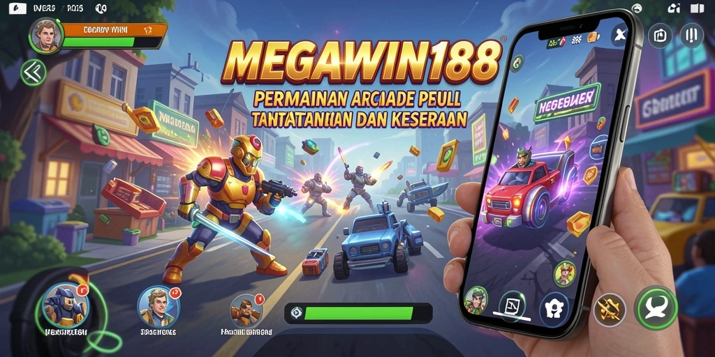 Tampilan gameplay seru dan menantang di MEGAWIN188.