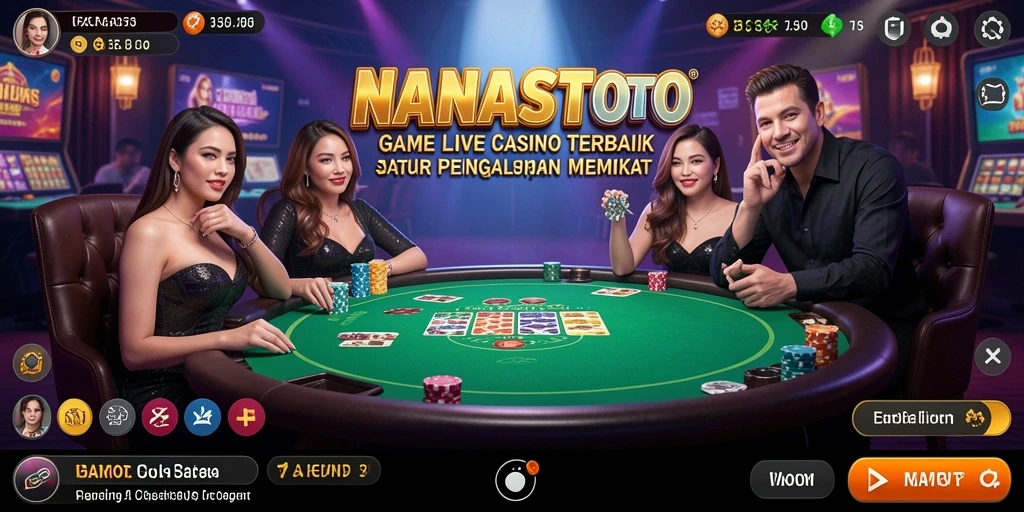 Tampilan menarik dari gameplay NANASTOTO yang mengasyikkan.